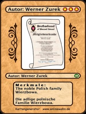 cover image of The noble Polish family Wierzbowa. Die adlige polnische Familie Wierzbowa.
